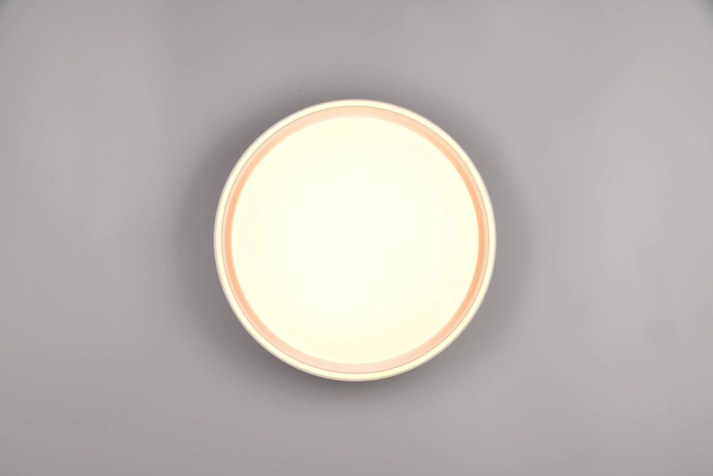 Plafoniera LED 40 cm 24W telecomando dimmerabile bianca