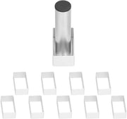 Strumento per biscotti a forma di biscotto - Acciaio inossidabile - Forme per biscotti - Accessorio per forno - Attrezzo per cucina - Per dessert e biscotti - Spiedino per biscotti