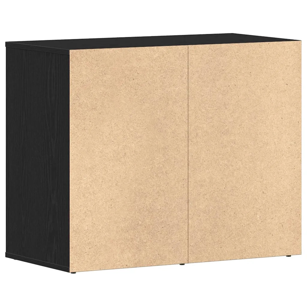 Mobiletto Cosmetico con lo scaffale Rovere Nero 80 x 40 x 65 cm CFW6292071