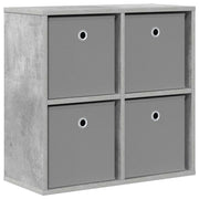 Credenza | Madia | Buffet da pranzo | Armadio da pranzo con cassetto Grigio cemento 59,5 x 27 x 57 cm