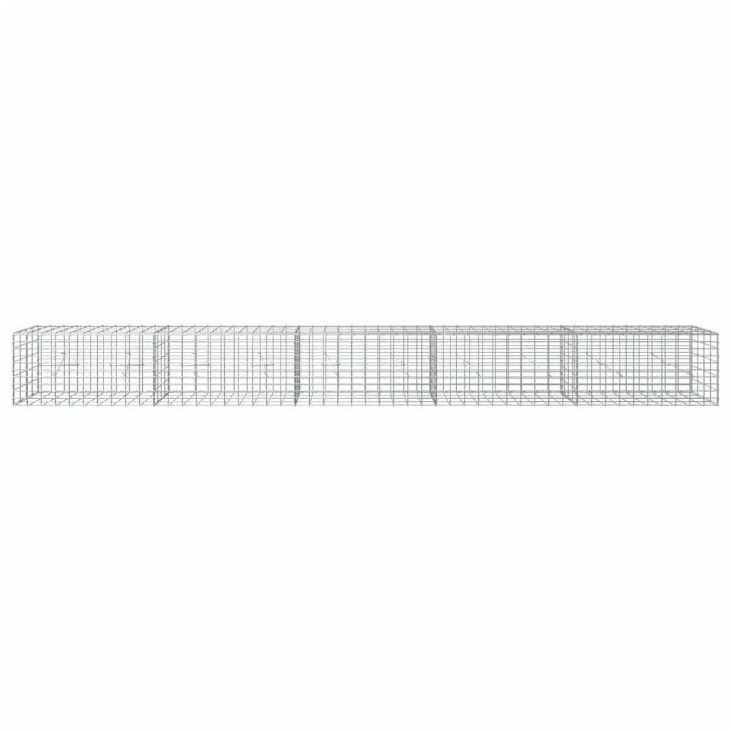 Gabione con Filo da 3,5 mm e Rete da 5x10 cm 500x20x50 cm 3462604