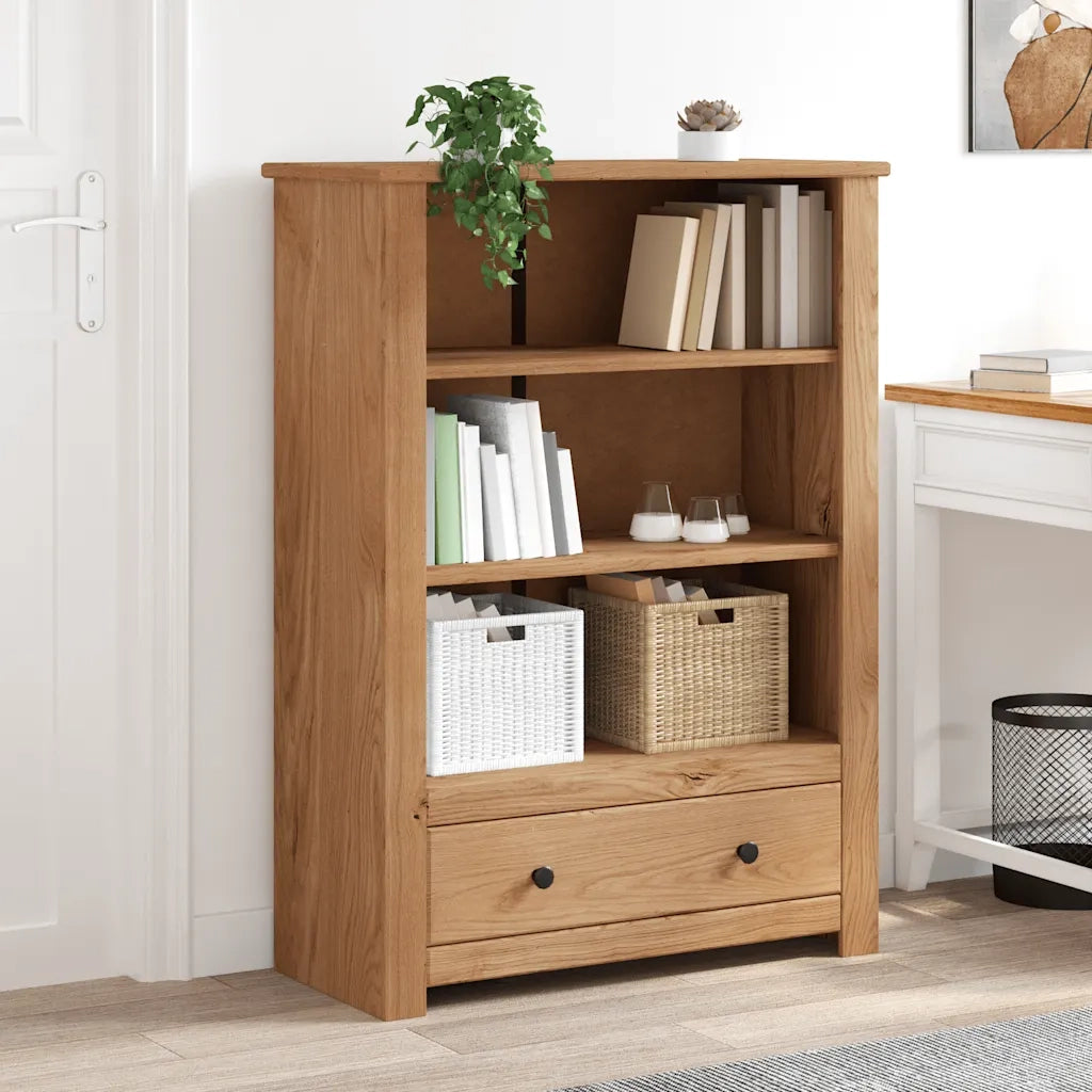 Libreria  80x35x110 cm in Pino Massello Panama Range 282667