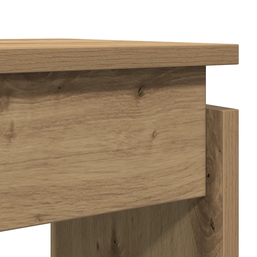Tavolo Consolle | Tavolo d'Ingresso Rovere Artigianale 102x30x80 cm in Truciolato