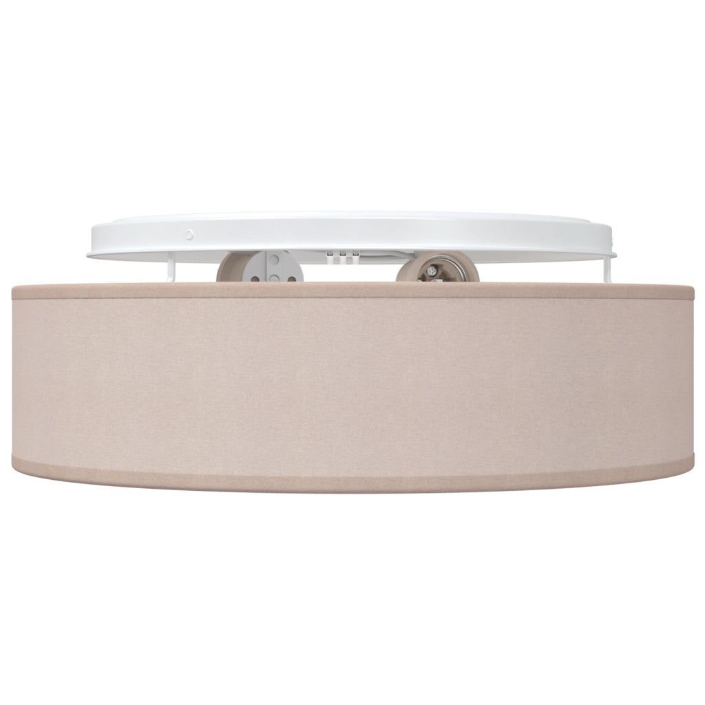 Lampade da soffitto a incasso tortora Ã˜ 38 cm tessuto E27