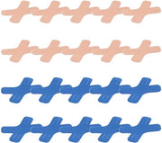 Tape di terapia elastico 20 pezzi - Supporto per articolazioni muscolari - Nastro di kinesiologia - Respira e confortevole - Alta elasticità - Nastro di kinesiologia
