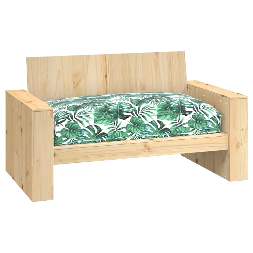 Cuscino Foglia Motivo Foglia 120 x 80 x 12 cm Tessuto Oxford 42001576