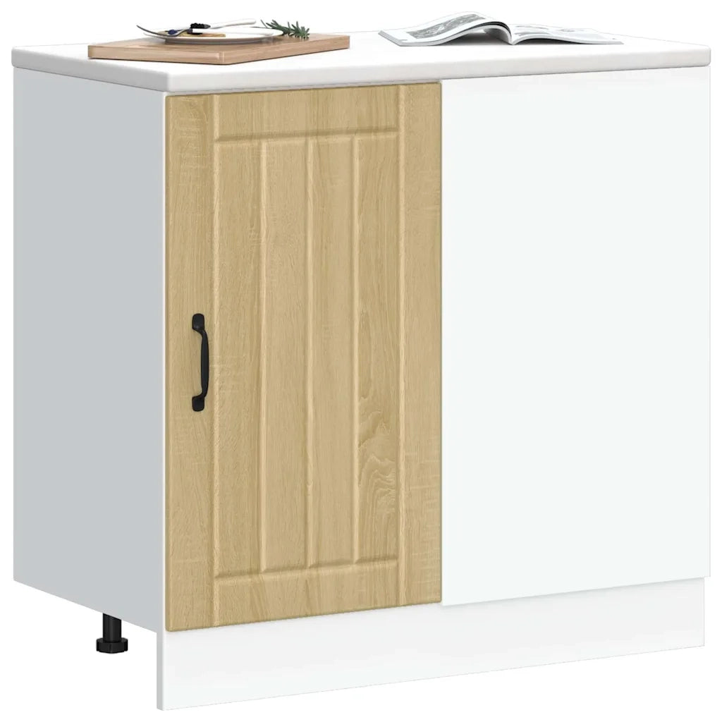 Mobile base da cucina Lucca Rovere Sonoma in Legno Multistrato