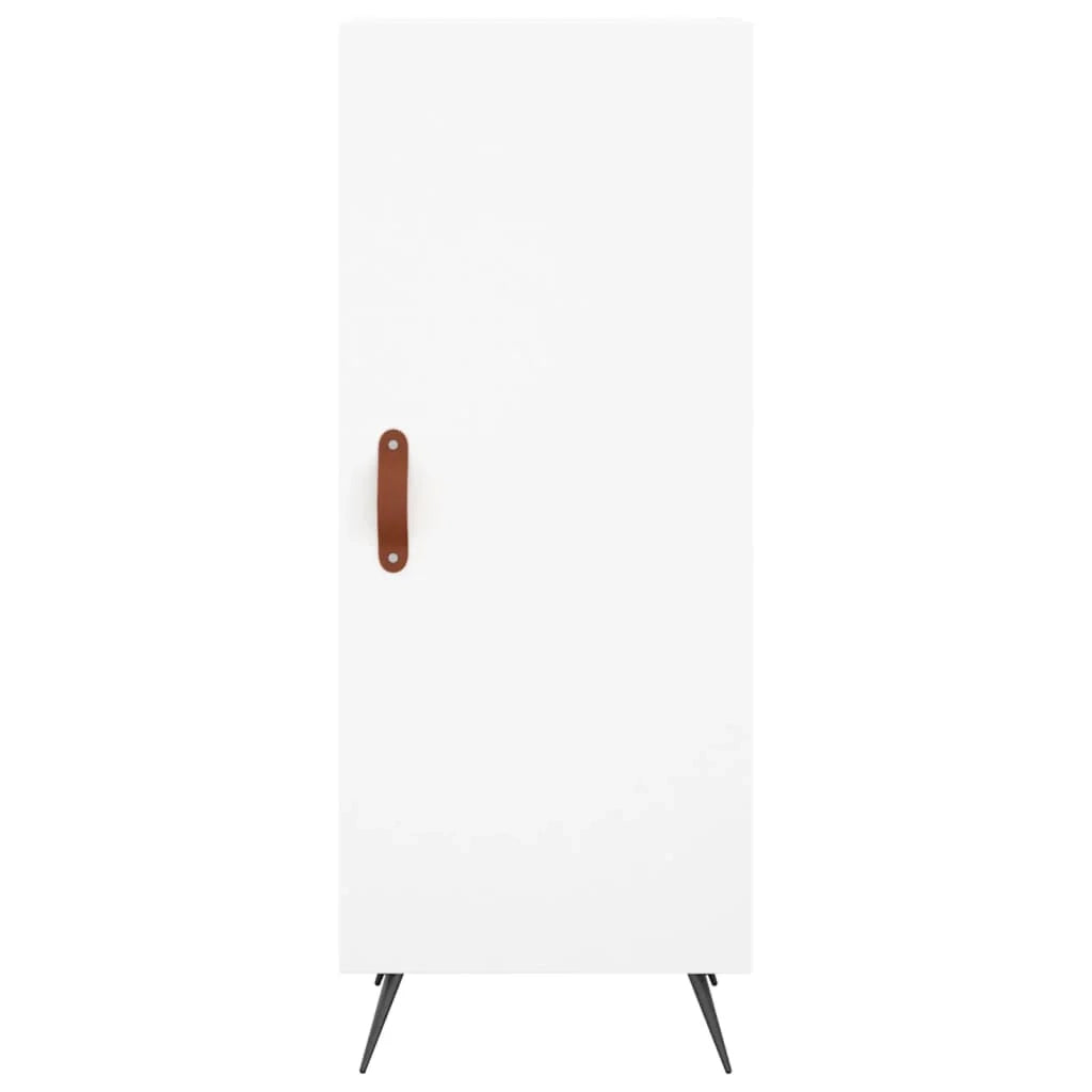 Buffet credenza cassettiera mobiletto mobile contenitore organizer per cucina soggiorno salotto 34,5 x 34 x 90 cm legno ingegnerizzato bianco 02_0030247