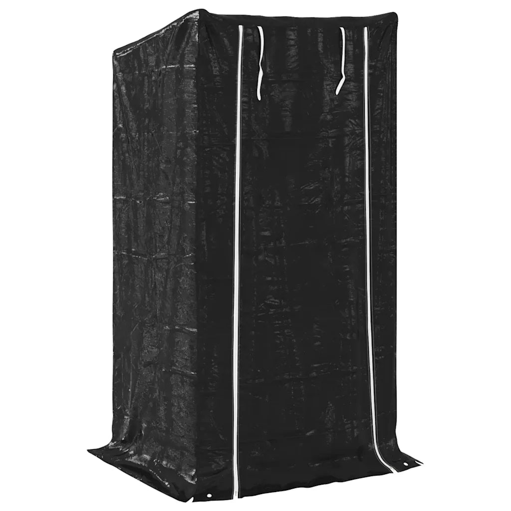 Rastrelliera per Legna con Copertura Antipioggia 100x80x200 cm CFW9717630