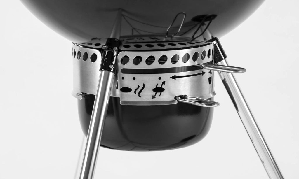 Weber GBS E-5750 Grill Carrello Carbone (combustibile) Nero, Argento