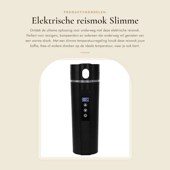 Fumogeno elettrico da viaggio - Regolazione intelligente della temperatura - In acciaio inossidabile - Fumogeno da viaggio portatile - Resistente all'umidità - Adatto per uso domestico, viaggi e campeggio