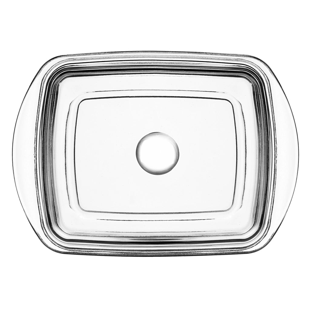 Burriera KADAX con coperchio per contenitore in vetro da 16 cm, classica