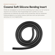 Inserto di Silicone - Flessibile - 3 Dimensioni - Resistente - Resistente al Calore - Per Tubi Acrilici - Bocchetta di Silicone