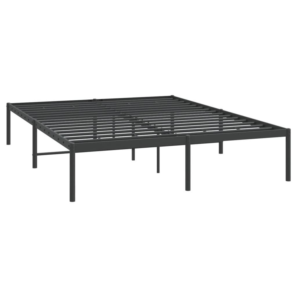 Giroletto in Metallo Nero 160x200 cmcod mxl 81784