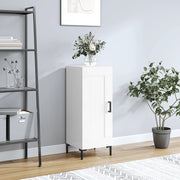 Credenza-Buffet-Armadio da cucina Bianco Lucido 34,5x34x90 cm in Legno Multistrato 366468