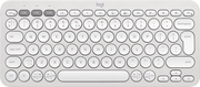 ORIGINAL Logitech Accessori per computer Bianco 920-011852 Pebble Keys 2 K380s Qwerty, Bluetooth / Logi Bolt, 2x AAA, 279 x 124 x 16 mm, 415 g, Bianco bitonale