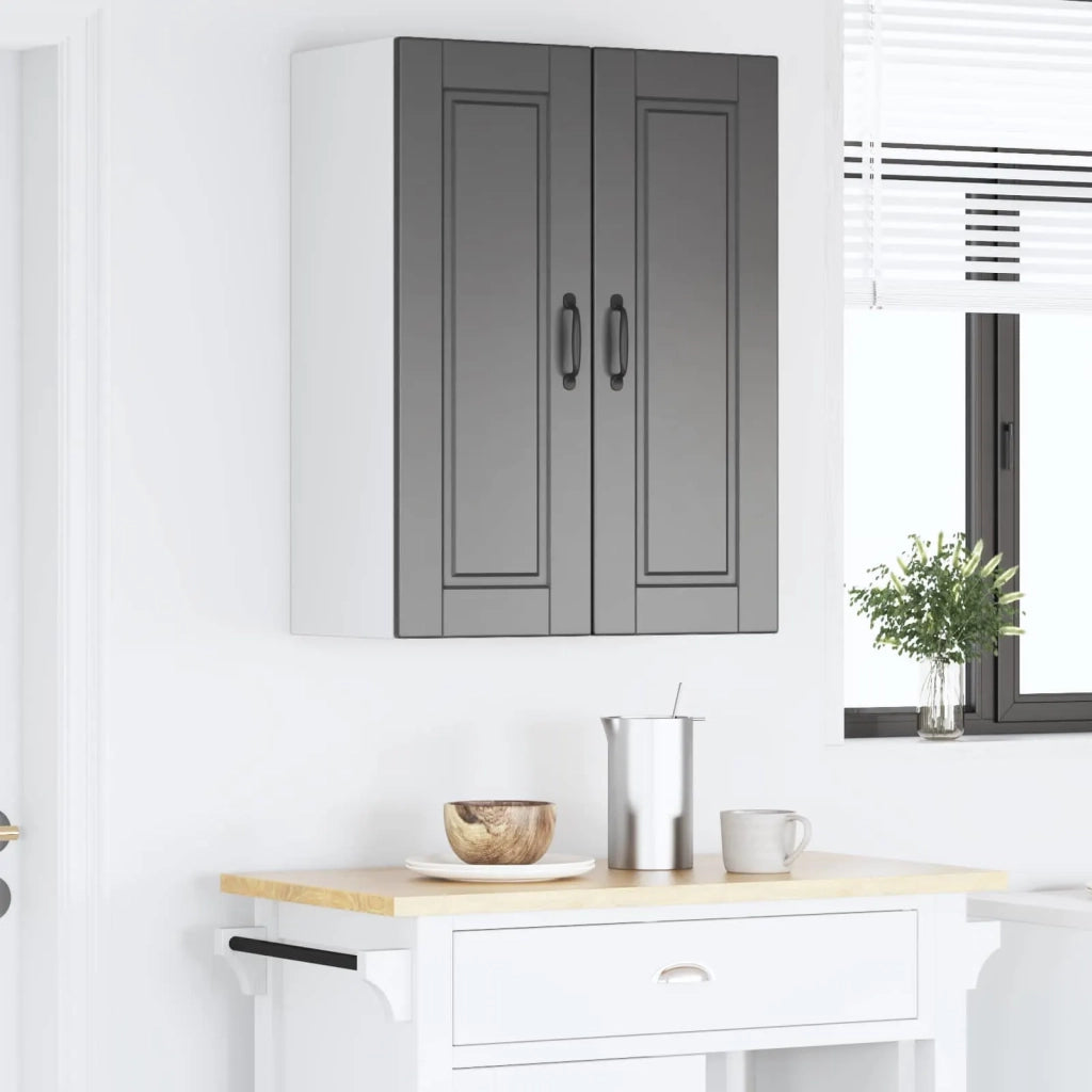 Armadietto a muro PORTO 2 pcs Nero 30 x 31 x 80 cm
