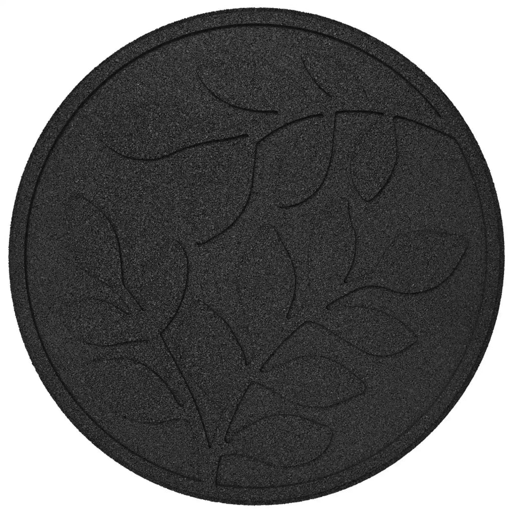 Pietra da Passo 6 pcs Nero Ø 44 x 2 cm Gomma