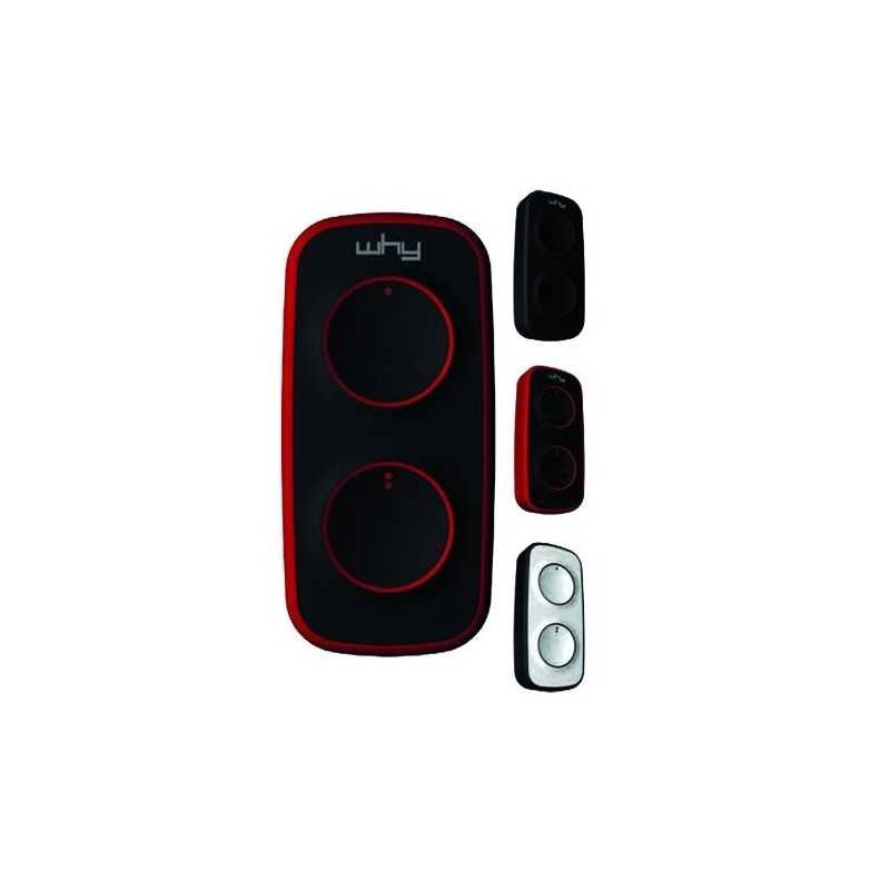 Radiocomandi Multifrequenza Why 433 Lite Mini Black int.