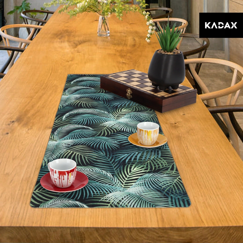 Tovaglia decorativa in feltro KADAX, stampata, 95x33 cm