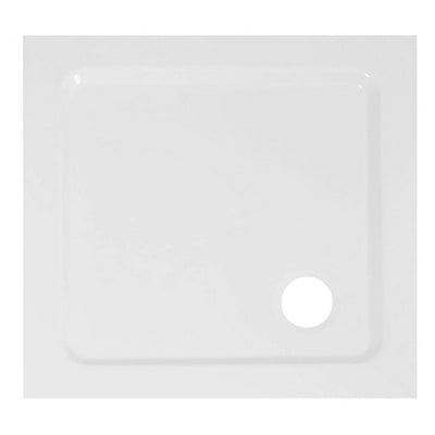 PIATTO DOCCIA TECNOPOLIMERO MR FLAT QUADRO (TIPO ACRILICO)- cm 90x90 H.3- DH- pezzi 1
