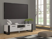 ARMADIO TV NUKA 160 BIANCO OPACO