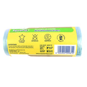 SACCHETTI PATTUMIERA CON MANIGLIA TRASPARENTE, SALFATURA A STELLA, ANTIGOCCIA, RESISTENTE 15PZ 52X68 CM