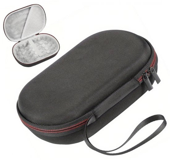 Case per cuffie - Protezione rigida - Adatto per la maggior parte dei marchi - Copertura per cuffie - Case - Ovale - Hardcase per cuffie