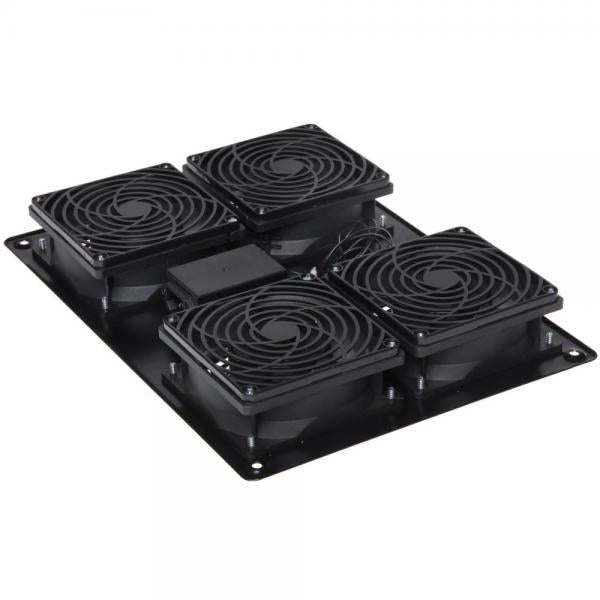 Gruppo di 4 Ventole a Soffitto per Rack 19'' NetRack