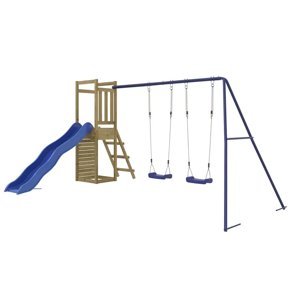 Set da Gioco da Esterno in Legno di Pino Impregnatocod mxl 102635