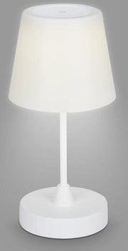 Lampada da tavolo LED esterna con batteria regolabile - lampada da tavolo LED senza fili con funzione touch - lampada decorativa - IP44 4000K bianco neutro - 300x145mm (HxD) 7032-416