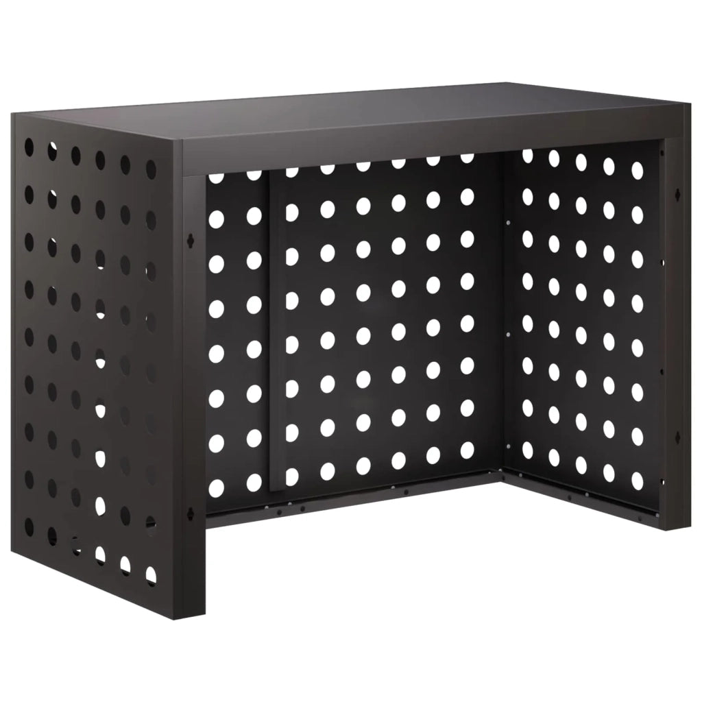 Copertura per condizionatore d'aria Nero 100 x 50 x 70 cm 8014129