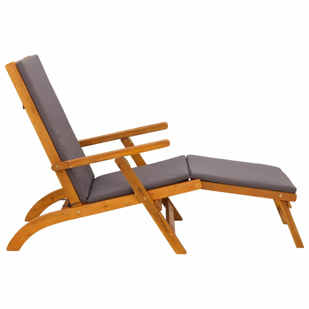 Lettino prendisole reclinabile e pieghevole 55 x 146 x 91 cm 42025002