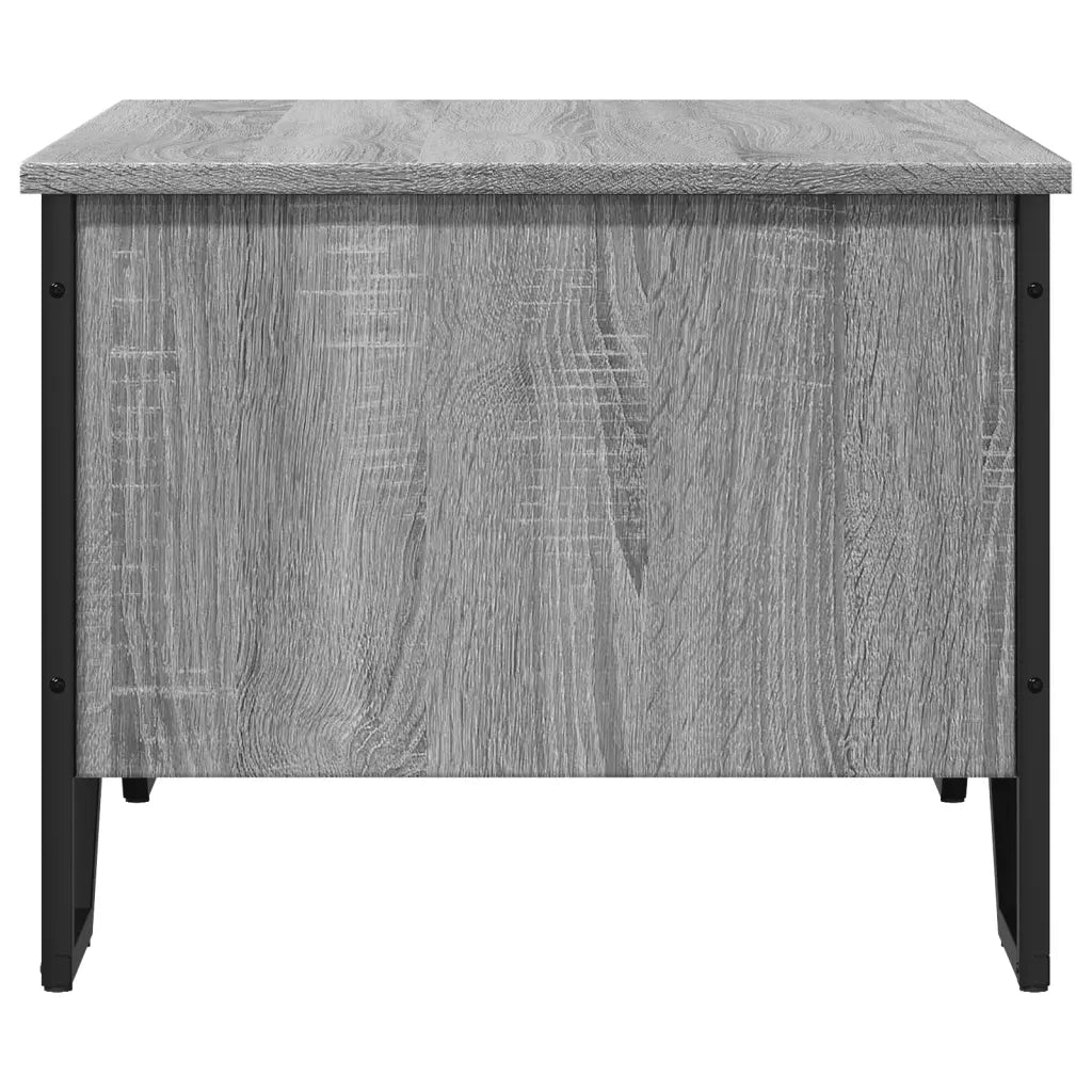 Tavolino da Salotto Grigio Sonoma 75x51x40 cm Legno Multistrato 848487