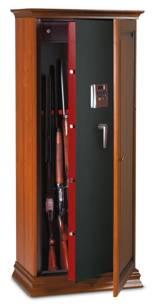 Fuciliera Portafucili Digitale Serie 10 Armi con Tesoretto Technomax - 1510X635X385Mm