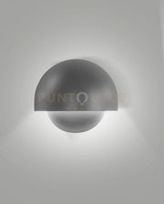 ECTOR APPLIQUE DA ESTERNO A LED 10W 3000K 990lm GRIGIO SCURO IP65
