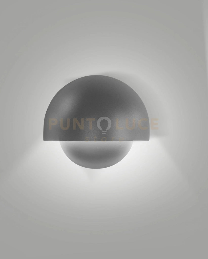 ECTOR APPLIQUE DA ESTERNO A LED 10W 3000K 990lm GRIGIO SCURO IP65