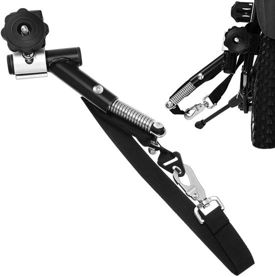 Attacco universale per bicicletta, connettore di traino per bicicletta, accessori di trasporto bicicletta, codice prodotto: 123456, modello: HC-001, compatibile con: 80-120 kg, dimensioni: 10x5x4 cm, peso: 0,5 kg, materiale: acciaio inossidabile.
