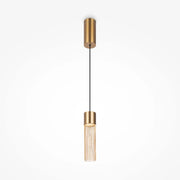 Maytoni Lampadario Moderno Imaginary 1 luce LED integrato oro metallo