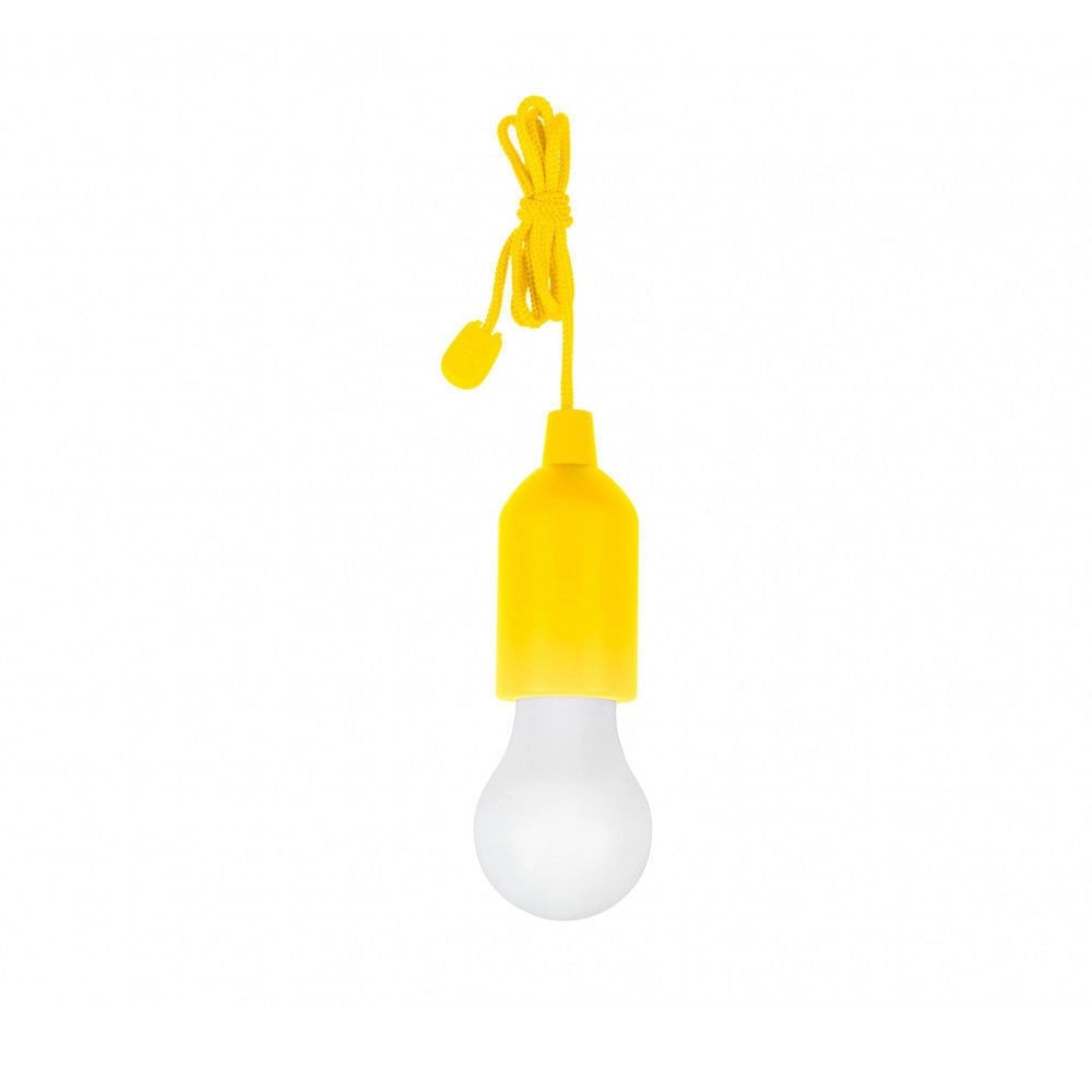 Trade Shop - Lampadina Lampada Luce A Led A Batterie Portatile Antiurto Con Corda Senza Fili -