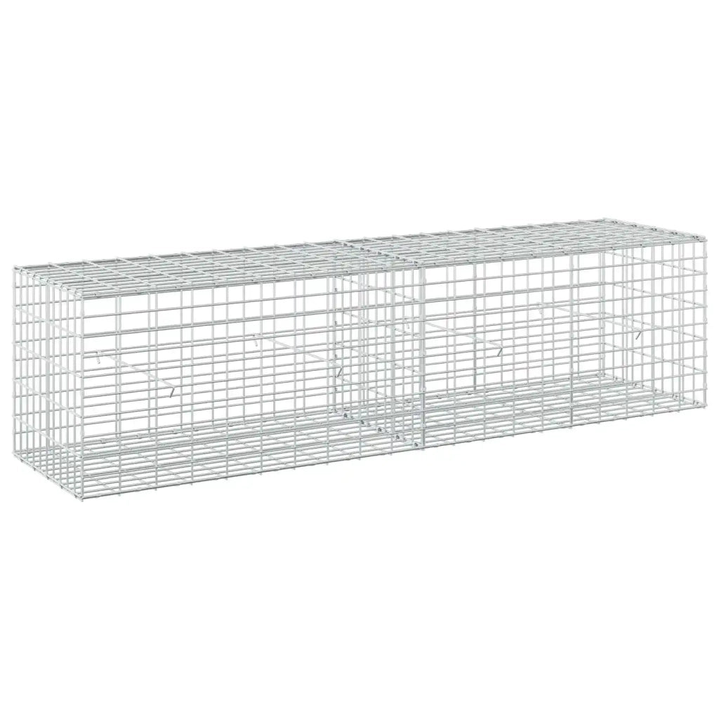 Gabione con Filo da 3,5 mm e Rete da 5x10 cm 200x50x50 cm 3462790