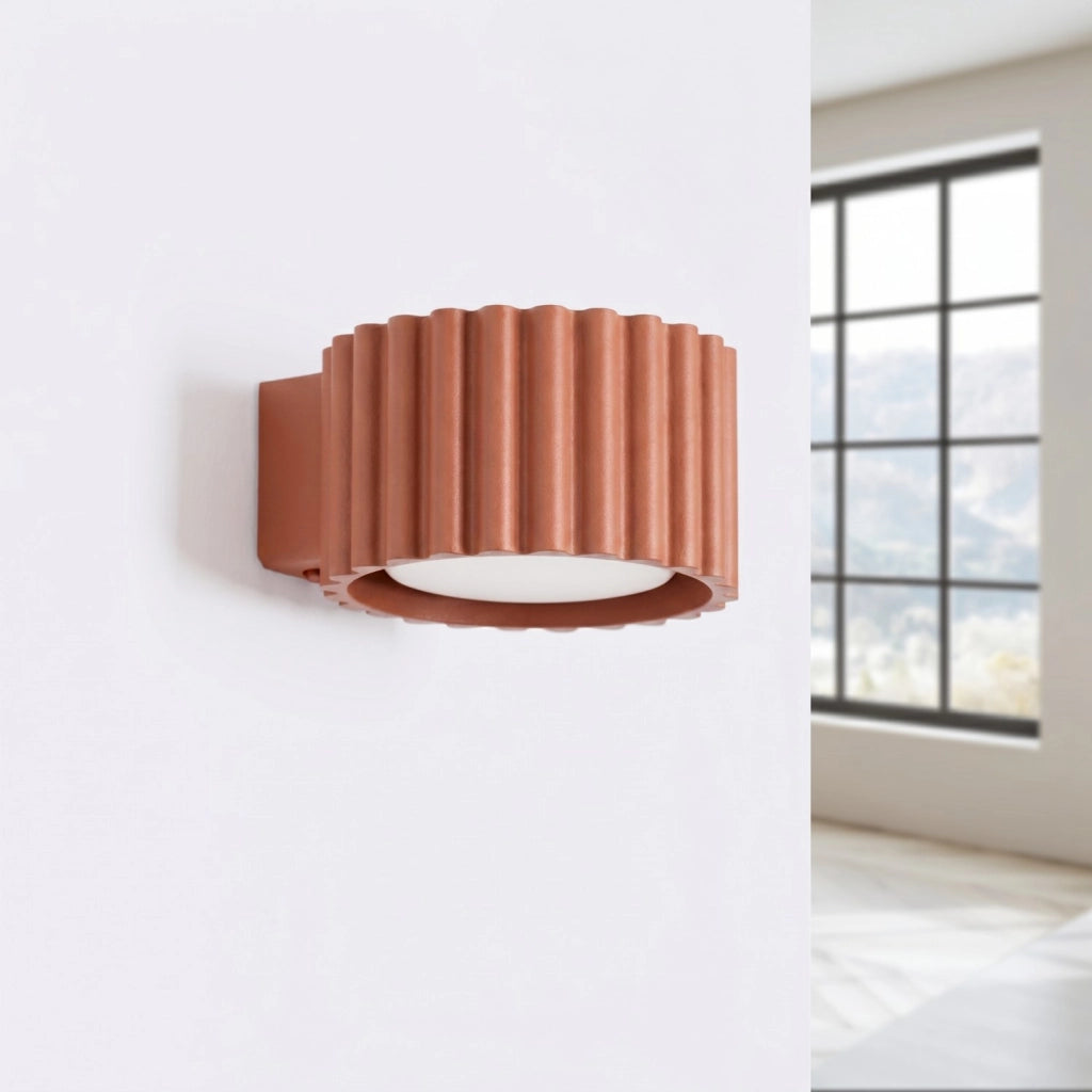 Applique AURA ocra rossa Gx53