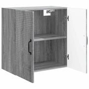 Armadietto a Muro | Mobiletto a muro Sonoma grigio 59 x 31 x 60 cm