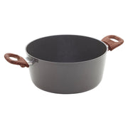 Set di 6 Casseruole Alluminio Forgiato 20 Eco-bright Con Rivestimento Ceramica Amico Safe&sure
