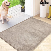 Matte per porta - Matte per pavimento - Materassa per cane - Adatto per lavatrice - Assorbe acqua - Microfibre - Antiscivolo - 50x80 cm
