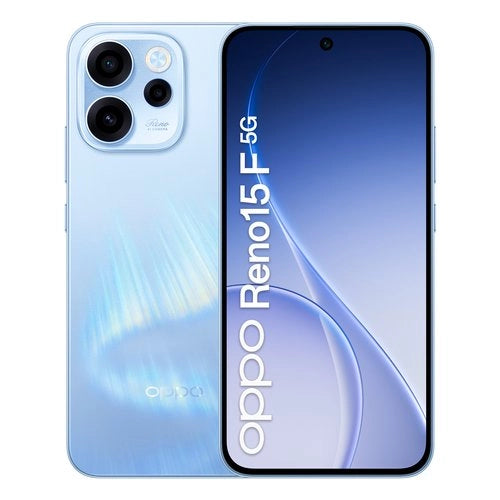 Smartphone oppo 110010236270 reno15 f aurora blue