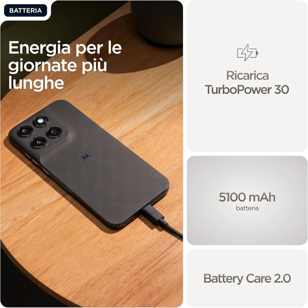 Motorola Moto G77 8+256GB 6.78" 5G Pantone Black Olive ITA