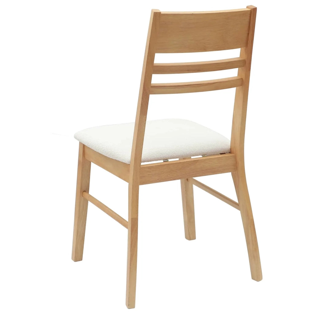 Sedie da pranzo 2 pcs Naturale 43 x 54 x 89 cm 42020446