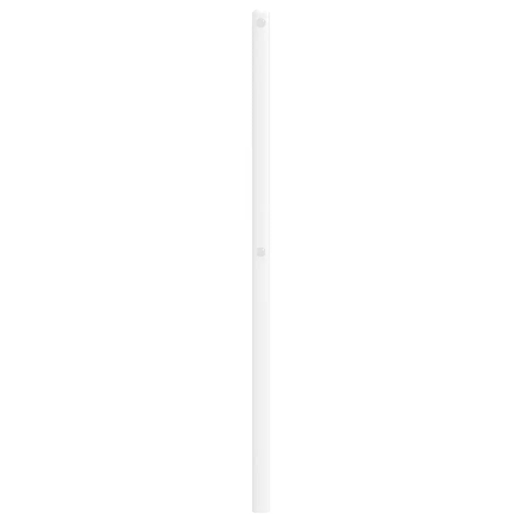Testiera in Metallo Bianco 200 cm