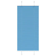 Tenda Plissettata Blu 65x150 cm Larghezza Tessuto 64,4 cm